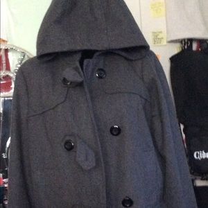 Charcoal Gray Trench coat